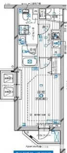 レガリス蒲田【4階】の間取り