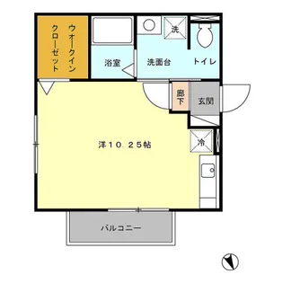 グランドソレーユ A棟【2階】の間取り