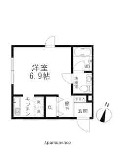 リムズコート梶ヶ谷【2階】の間取り