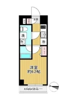 SHOKEN RESIDENCE川崎八丁畷【6階】の間取り