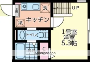 MOUHAUS淵野辺【2階】の間取り