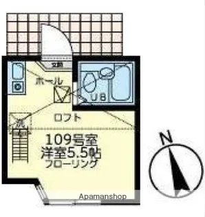 ユナイト南太田ケリースレーター【1階】の間取り