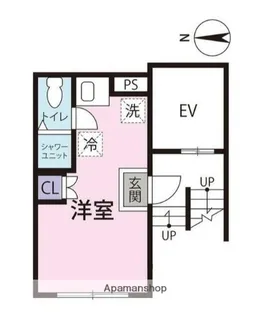 ソナーレフォレスタ馬込【1階】の間取り