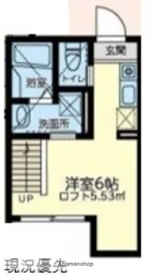 MAHALO本厚木【1階】の間取り