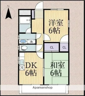 チャイルドシティA【3階】の間取り