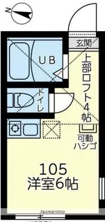 ユナイト白楽ミーシア【1階】の間取り
