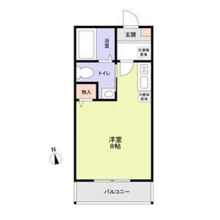 ARU保土ケ谷霞台【103号室】の間取り