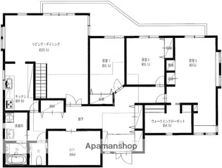 神奈川県横浜市西区浅間町2丁目【一戸建】の間取り