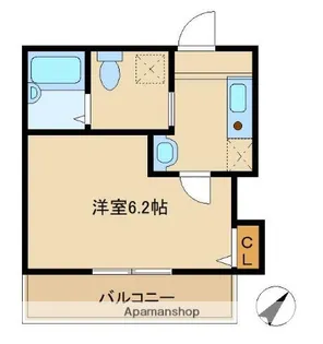 PORTSIDE WILLOW【3階】の間取り