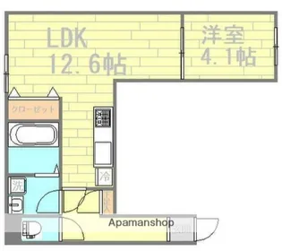 町田レジデンス【1階】の間取り