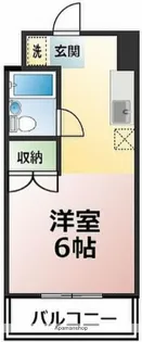 アルビオンシティ厚木【4階】の間取り