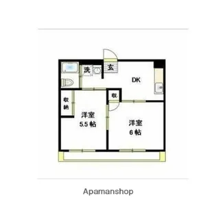 東洋ビル佐原【5階】の間取り