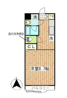 オリーブ【1階】の間取り