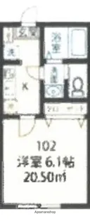 仮)上大岡A棟【1階】の間取り