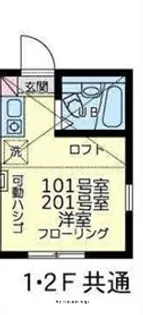 ユナイトKOKANエルリンガー【2階】の間取り