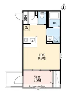 ROBOT HOME 桃浜町【2階】の間取り