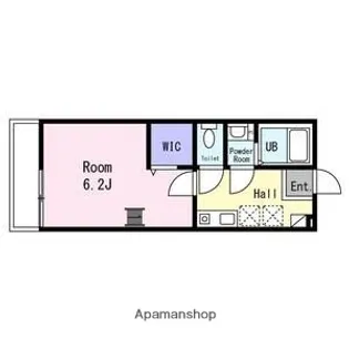 シュガール御所山TWO【2階】の間取り