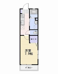 ブルースカイ湘南【3階】の間取り