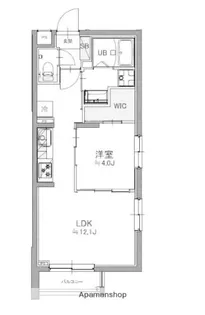 TASUKI RICHESSE洗足【3階】の間取り