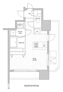 TOPAZ本厚木【6階】の間取り