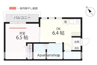 QUIET CRAB HOUSE MIX山手(仮)【3階】の間取り