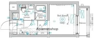 MIND武蔵中原【2階】の間取り