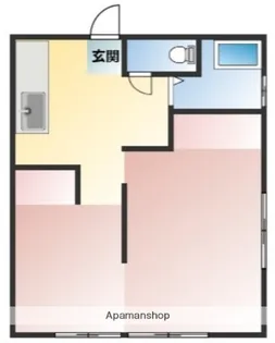ツカサハイツ【1階】の間取り
