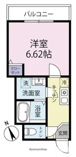 桜台アイルーム【1階】の間取り