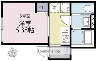 パークメゾン鶴見【3階】の間取り