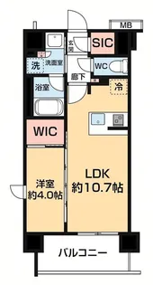 ARCOBALENO KAWASAKIDAISHIⅡ【2階】の間取り