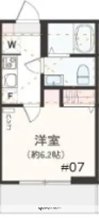 アザーレ・クオン本厚木【2階】の間取り