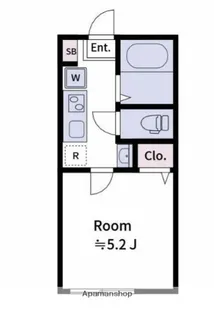 レジデンスコート上永谷【1階】の間取り