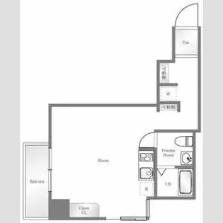 ストーク桜木町【7階】の間取り