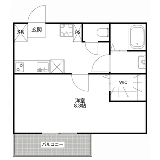 MQUARTO淵野辺共和【3階】の間取り