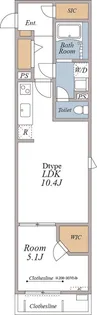 リブリ・OLIVA相模大野【1階】の間取り