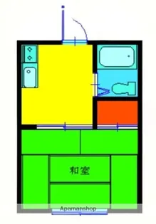 加瀬荘【2階】の間取り
