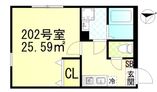 サニーブリーズ逗子【2階】の間取り