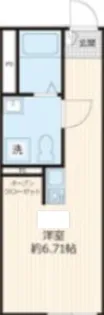 センターテラス【2階】の間取り