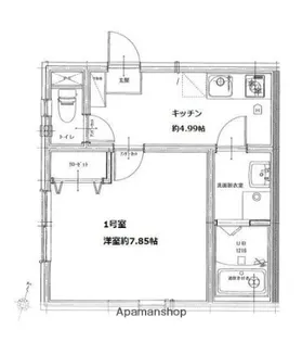 AS吉野町【2階】の間取り