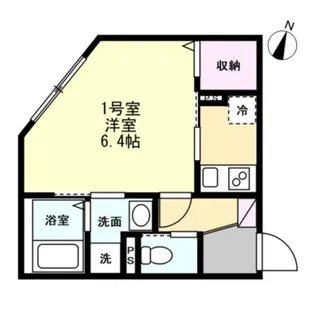 ベイルーム海老名モンド【2階】の間取り