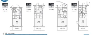 SーRESIDENCE横濱磯子ALIZE【5階】の間取り