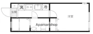 LAVIEESTBELLE横浜白楽【1階】の間取り