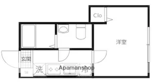 LAVIEESTBELLE横浜白楽【1階】の間取り