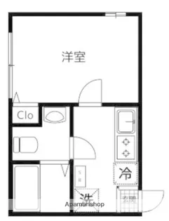 LAVIEESTBELLE横浜白楽【1階】の間取り