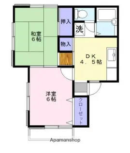 ドルフSUN.I【1階】の間取り