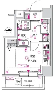 CREST TAPP川崎港町【6階】の間取り
