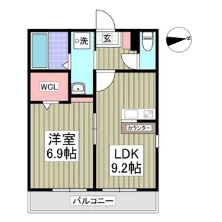 GRANSTYLE 由比ヶ浜【1階】の間取り