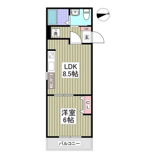 GRANSTYLE 由比ヶ浜【1階】の間取り
