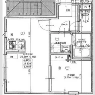 AMBERIA【3階】の間取り