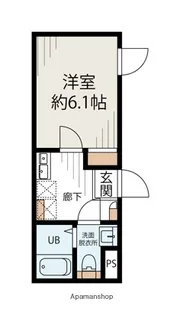 メゾン ド ロゼ川崎【3階】の間取り